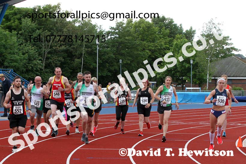 North Eastern 10000 metres, 2021 North Eastern Champs., Shildon. Photo: David T. Hewitson/Sports for All Pics